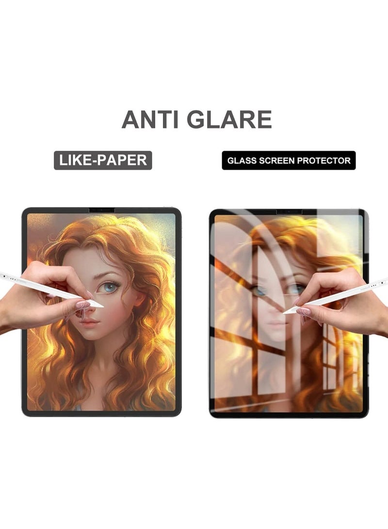 حماية شاشة 1-Pack لجهاز Xiaomi Pad 7S Pro/Pad 6S Pro/Honor GT2 Pro 12.5 2025/ Honor Magicpad 3 12.5 2025، واقي شاشة يشبه الورق، فيلم حماية PET متميز بتغطية كاملة، فيلم حماية غير لامع - Image 4